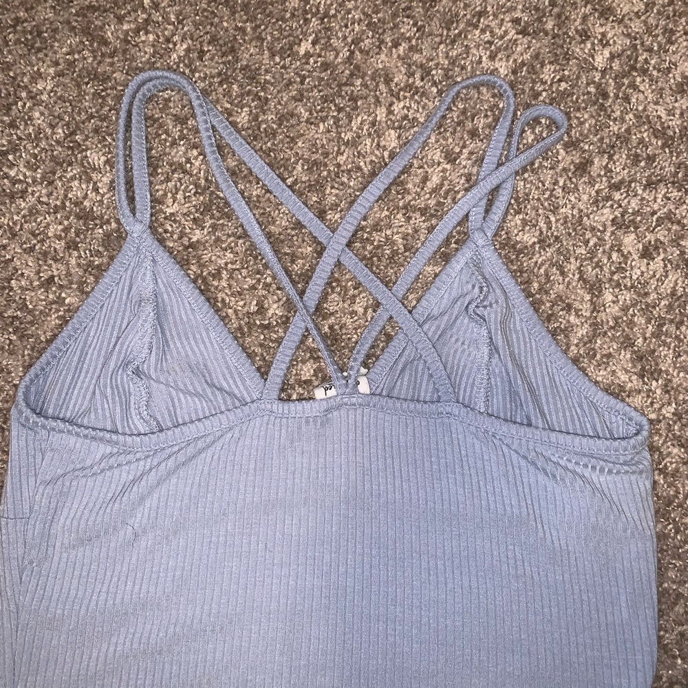 blue tank!